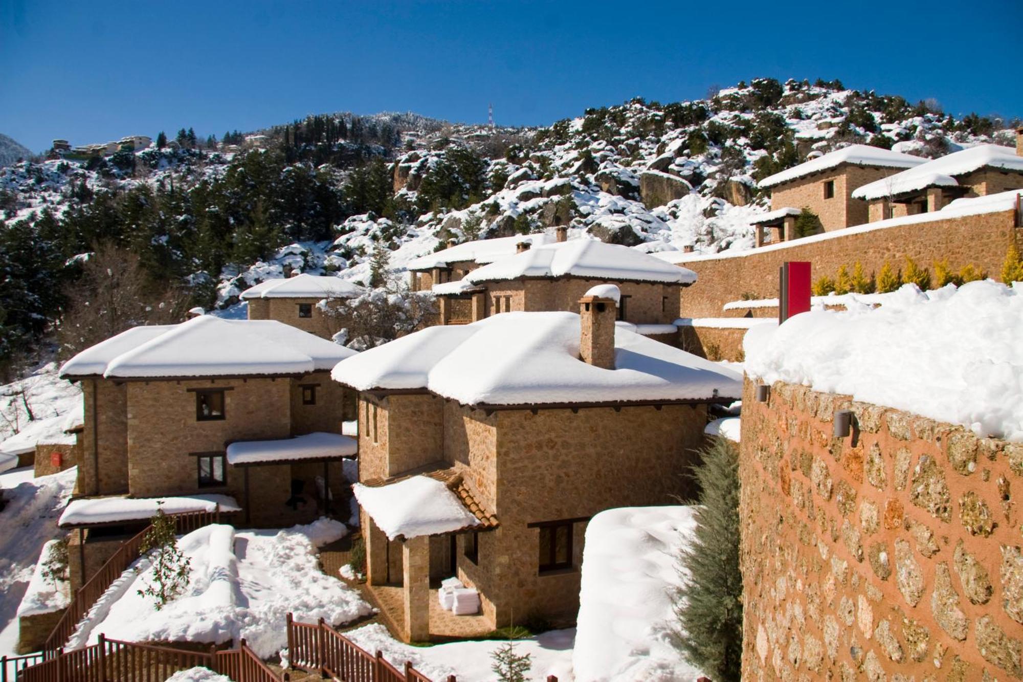 Pliadon Gi Mountain Resort & Spa Kato Sinikia Trikalon Dış mekan fotoğraf
